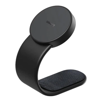 Держатель для телефона в авто для Iphone 12/13/14 Baseus Magnetic Cluster C02 (гибкий). Black