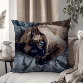 Подушка двухсторонняя "С фото от WONKEY", 45×45 см, 3D изображение / 1310945UA