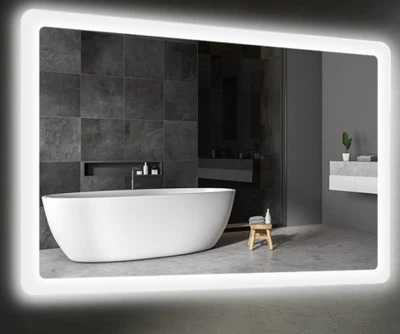 Дзеркало LARGO з LED підсвіткою та сенсор ONE TOUCH 800mmх600mm