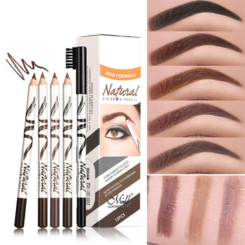 Карандаш для бровей коричневый №3 Menow Natural Eyeliner