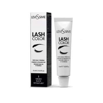 Краска для бровей и ресниц Levissime Lash Color, 1 черный 15 мл