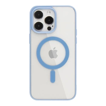 Чохол TPU Color with Magsafe для iPhone 12 Pro Max Колір Light Blue