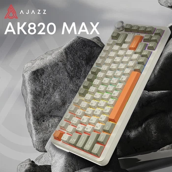 Ігрова бездротова механічна AK820MAX - Retro Colour - Flying Fish Switch - 8000 mAh