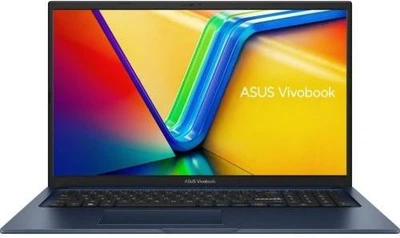 Ноутбук Asus 17.3FIM/C5-120U/16/512/Intel HD/DOS/BL/Qui et Blue X1704VA-AU853 (90NB13X2-M00A70)
