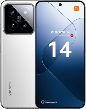 Smartfon Xiaomi 14 5G 12/512GB Bialy (6941812760352) (861482066954320) - Outlet