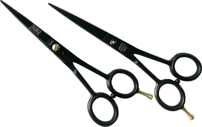 Ножиці перукарські Zauber-manicure Чорні 1040 6.0 (1040) (4004904210400)