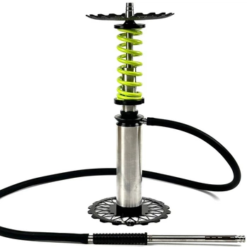 Кальян Trumpet Rider - Steel Мятный 49см из нержавеющей стали