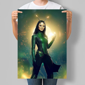 Постер супергероиня Marvel Мантис. Фан-арт. Серия Superheroine Collection А3 30х42 см (MAR08_А3)