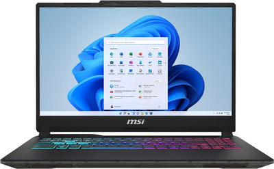 Laptop MSI Cyborg 15 A13VFK (CYBORG 15 A13VFK-1218NL) Translucent Black