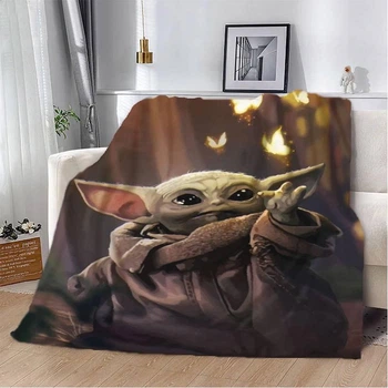 Плед 3D Малыш Йода 12259 135х160 см