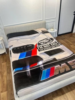 Плед 3D BMW M5 13438 135х160 см