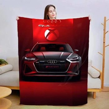 Плед 3D Элитная Audi 13429 135х160 см