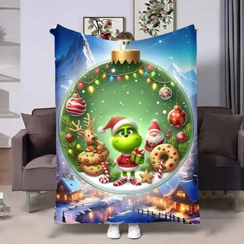 Плед 3D Гринч Маленький 17733 160х200 см