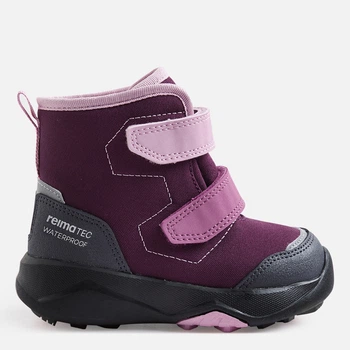 Дитячі зимові черевики для дівчинки Reima Talviuni 5400165A-4960 21 Темно-бордові (6438557278636)