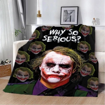 Плед 3D Джокер Why so serious ? 11607 135х160 см