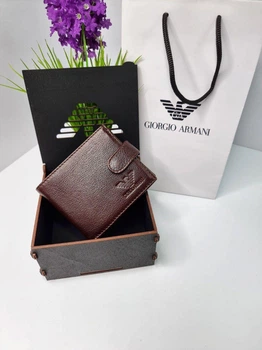 Портмоне кожаный Armani