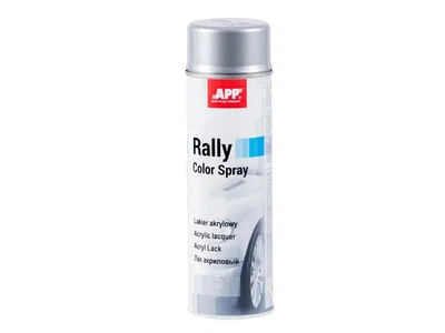 Лак акриловый серебряный 600ml APP Rally Color 210114