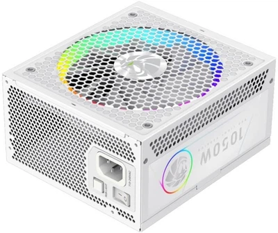 Блок питания GameMax RGB 1050G 1050W 80+ Gold (RGB 1050G WH) White