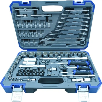 Набор инструментов профессиональный Haisser Black 1/4" и 1/2" 82 ед. 70253 (BP137500)
