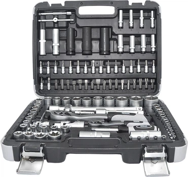 Набор инструментов профессиональный Werk 1/2" и 1/4" 110 ед. 70221 (BP128453)