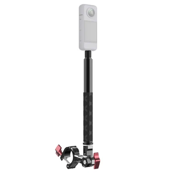 Монопод-кріплення на кермо для Insta360, 30-110 см, алюміній, регулювання кута 90° (B07A6CA3D847)