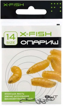 Крючок X-Fish Опарыш #14 (8 шт/уп),1917.03.61