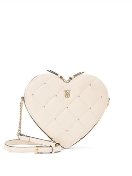 Сумка крос-боді через плече Victoria's Secret Heart Crossbody Camera Bag Молочний (26811447D)