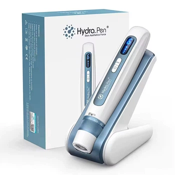 Беспроводной Гидропен Дермапен Hydra Pen для Фракционной Мезотерапии Лица и Тела с Автономной Подачей Сыворотки и Функцией EMS H5
