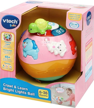 Інтерактивний м'яч Vtech Baby Cravl and Learn зі звуками та музикою (3417761849538)