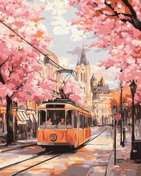 Картина по номерам Розовый путь ©art_selena_ua 40х50 KHO6388 Идейка