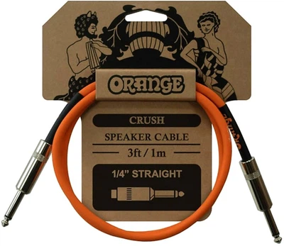 Кабель акустический Orange Crush CA040 Jack 6.3 мм/Jack 6.3 мм, 1 м (R128757)