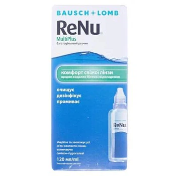 Розчин для лінз ReNu MultiPlus 120 мл.