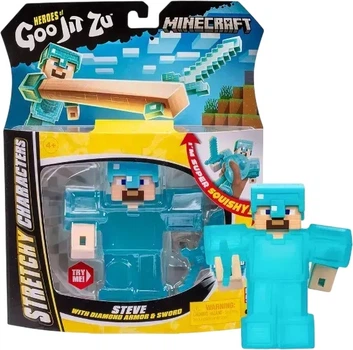 Фігурка що розтягується GooJitZu Minecraft Стів (124560) (630996427668)