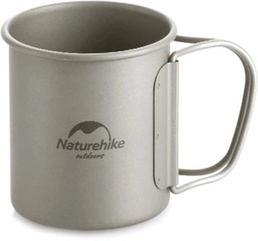 Кружка титанова з ручкою Naturehike NH20CJ005 200 мл (6927595745762)