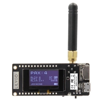 Плата разработчика LILYGO TTGO LoRa32 T3 v1.6.1 ESP32 с поддержкой LoRa 433 МГц и OLED дисплеем