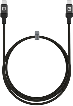 Kabel Evelatus USB Type-C – USB Type-C 2 m Black (ETKCB-746CC2BK)