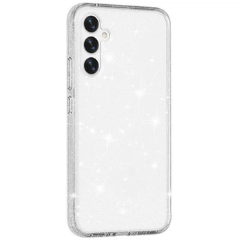Чехол панель с блестками Nova для Samsung Galaxy S25 FE (SM-S731B) Clear