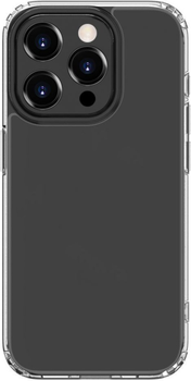 Etui plecki Connect Military Shockproof Silicone Case do Apple iPhone 15 Pro Max Transparent (CONAPP15PMMST)