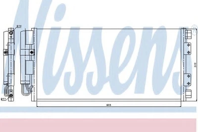 Радиатор кондиционера Nissens (94781)