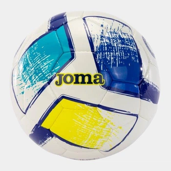 Мяч Joma Dali II Ball White Fluor Turquoise Yellow 400649.216 Размер EU: 5