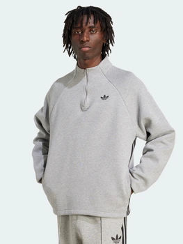 Толстовка на молнии мужская Adidas Originals Adicolor Spacer JX1508 L Серая (4068809037067)