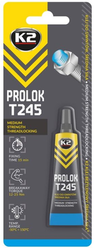 Klej do gwintów K2 T275 6 ml Blue (5906534003942)