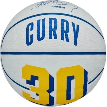 Баскетбольный мяч Wilson NBA PLAYER ICON MINI STEPHEN CURRY бело-синий WZ4007401XB3 Размер EU: 3