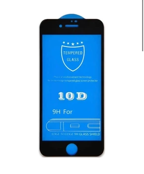 Захисне Скло 10D на екран IPhone 7/8 Black