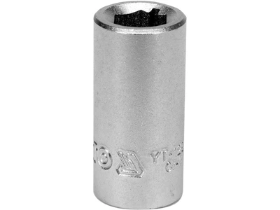 Переходник для насадок отверточных квадрат 1/4"(F) HEX- 1/4 (M)6,3 мм, CrV YATO (YT-12971)