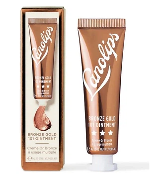 Тінт для губ та щік Lanolips 101 ointment lip + cheek tint bronze gold 9 гр