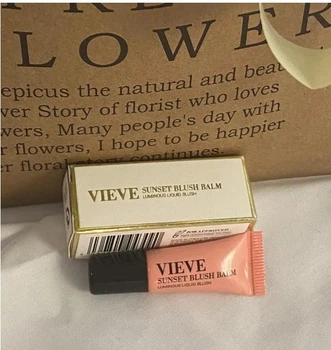 Рідкі рум‘яна Vieve sunset blush balm відтінок cherub 2 мл