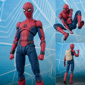 Сборная подвижная игрушка фигурка Человек паук Spiderman Питер Паркер (342НВ)