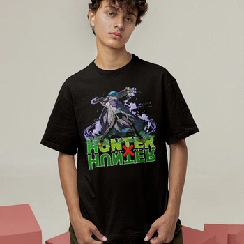 Футболка унісекс Hunter x Hunter (Kaito) 2XL чорний
