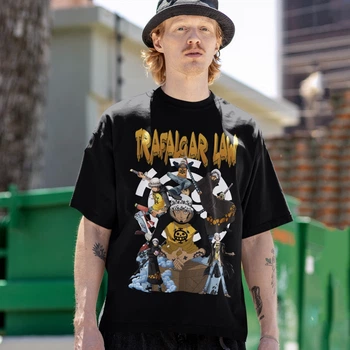 Футболка унісекс One Piece (Torafaruga Ro) 4XL чорний